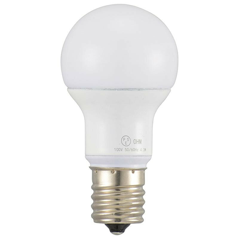 OHM LED電球 小形 E17 25形相当 電球色 LDA2L-G-E17 IH2R1【送料無料】
