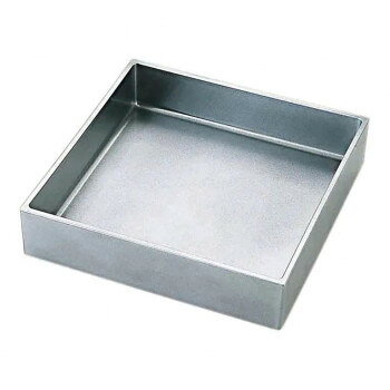138×138　正角箱　銀(内外銀)　41320430【送料無料】