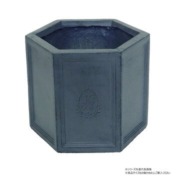 村田屋産業 ヘキサゴンポット 5号 BritishGray 3696【送料無料】