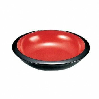 福井クラフト　6.5寸宝来鉢 黒内朱 38021440【送料無料】