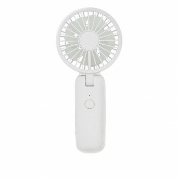 グローバル・ジャパン Wブレードハンディファン ホワイト【送料無料】