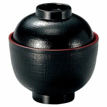 福井クラフト　3.1布目小吸椀　黒内朱天朱 33100010【送料無料】