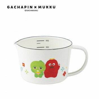 豊琺瑯 ガチャピン・ムック ホーローメジャーカップ・S GMJ-2403【送料無料】