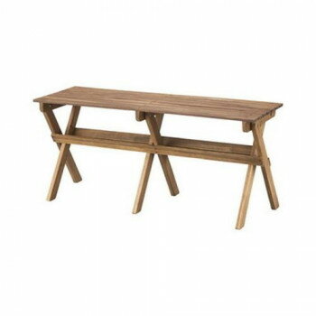 東谷 フォールディングベンチ ライトブラウン NX-525【送料無料】