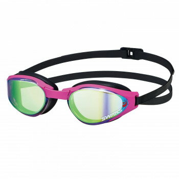 山本光学 SWANS スイムグラス ラベンダー×フラッシュイエローミラー ブラック SR-81MPAF LAVY【送料無料】