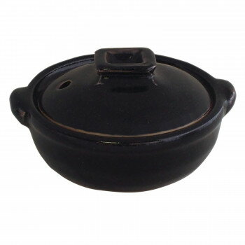 M0303 柚子天目 3号鍋 萬古焼【送料無料】