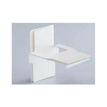 シロクマ 耐震金具T形 50mm オフホワイト EP-112【送料無料】(3)