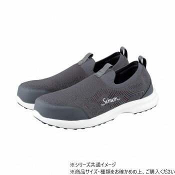 シモン プロスニーカー KN717 グレー 24.5 2313940【送料無料】