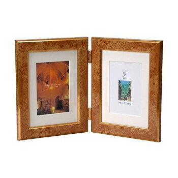ペアフレーム　2LW　タテ　キャメル　101660【送料無料】