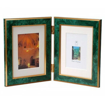 ペアフレーム　2LW　タテ　エメラルド　101665【送料無料】