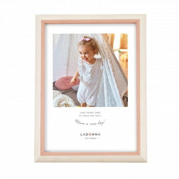 ラドンナ 軽量フォトフレーム 写真立て 2L判 ピンク SF14-2L-PK【送料無料】