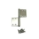 ハイロジック 17465 左右兼用旗蝶番 102×89mm HL 1枚入【送料無料】 メール便対応商品