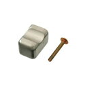 ハイロジック 17638 角キャノンツマミ 20mm ホワイト 1個入【送料無料】 メール便対応商品