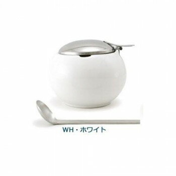 ZEROJAPAN(ゼロジャパン) 丸型コンテナM　シュガーレードル付　BKK-03　WH・ホワイト【送料無料】