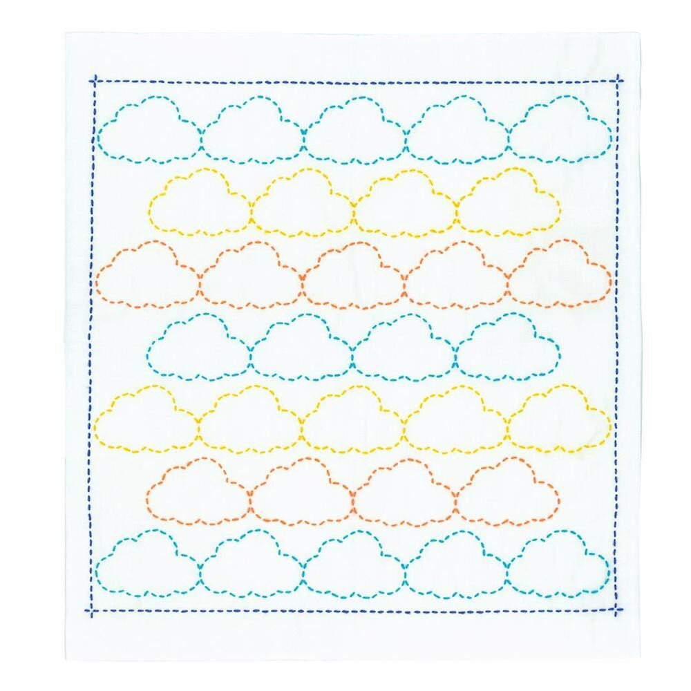 オリムパス 刺し子キット 花ふきん くも SK-369【送料無料】