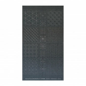 オリムパス 刺し子紬 第2弾 伝統柄 反物 水色 C2506【送料無料】