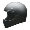リード工業 RUDE(ルード)スクランブラーヘルメット フリーサイズ(57-60cm未満) マットブラック 【送料無料】