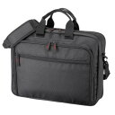サンワサプライ マチ拡張PCバッグ 15.6インチワイド ブラック BAG-W4BK【送料無料】