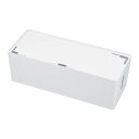 サンワサプライ ケーブル&タップ収納ボックス Lサイズ ホワイト CB-BOXP3WN2【送料無料】