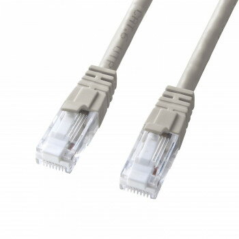 サンワサプライ つめ折れ防止カテゴリ6LANケーブル ライトグレー 0.2m KB-T6TS-002N【送料無料】 メール便対応商品 サンワサプライ つめ折れ防止カテゴリ6LANケーブル ライトグレー 0.2m KB-T6TS-002N【送料無料】 メール便対応商品