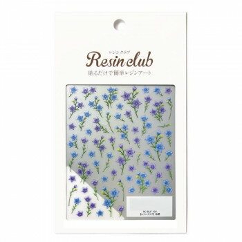 レジンクラブ 桔梗 (両面印刷) RC-BLF-101【送料無料】 メール便対応商品