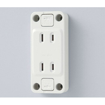 仮設用ダブルコンセント A-510H【送料無料】 メール便対応商品