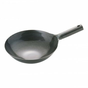 山田工業所　鉄　打出片手中華鍋(板厚1.2mm)　27cm　ATY9127【送料無料】