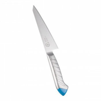 下村工業　龍治　ステンカラー　骨スキ包丁　15cm　ブルー　ALY9005【送料無料】