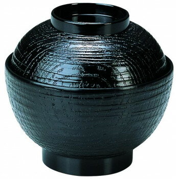 福井クラフト　耐熱ケヤキ小吸椀 黒 32600242【送料無料】