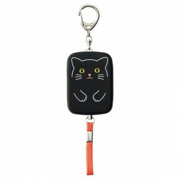 LIHIT LAB.(リヒトラブ) PuniLabo 防犯ブザー クロネコ A-7718-3【送料無料】 LIHIT LAB.(リヒトラブ) PuniLabo 防犯ブザー クロネコ A-7718-3【送料無料】