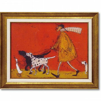 ユーパワー Sam Toft サム トフト アートフレーム 「ウォーキーズ」 ST-08005【送料無料】