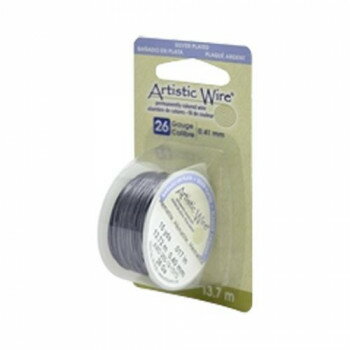 Artistic Wire(アーティスティックワイヤー) ヘマタイト 0.4mm×約13.7m 26【送料無料】