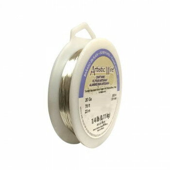 Artistic Wire(アーティスティックワイヤー) ロングスプールス(業務用) ノンターニッシュシルバー 0.8mm×約24m 20【送料無料】 メール便対応商品