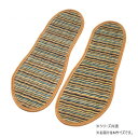 い草インソール 女性用 Mサイズ BR ガルーダ柄 不織布タイプ 21-114g04【送料無料】 メール便対応商品(4)
