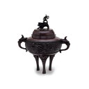 日本香堂 香炉 龍地紋 高岡銅器 79713【送料無料】