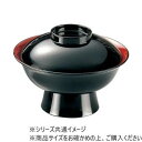 福井クラフト 5.5寸飛龍椀(蓋親)黒内朱 33102300【送料無料】