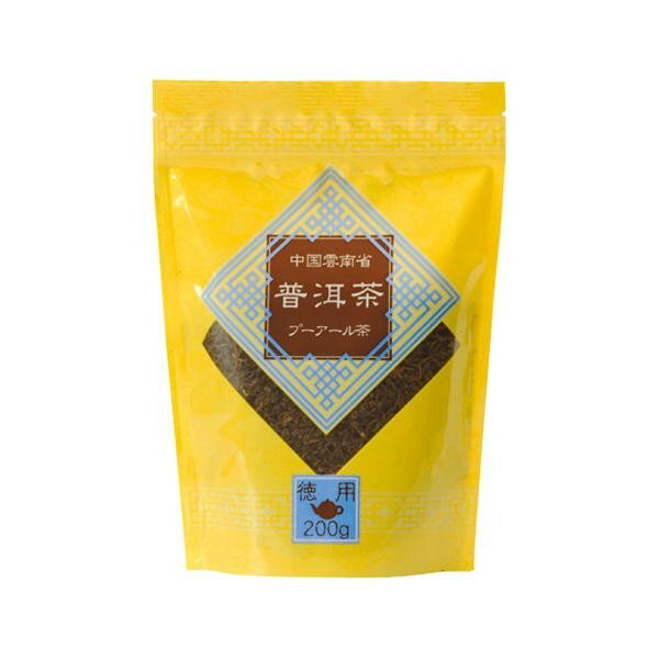 ティーブティック 中国茶 徳用 プーアール茶 200g×12セット 65【送料無料】