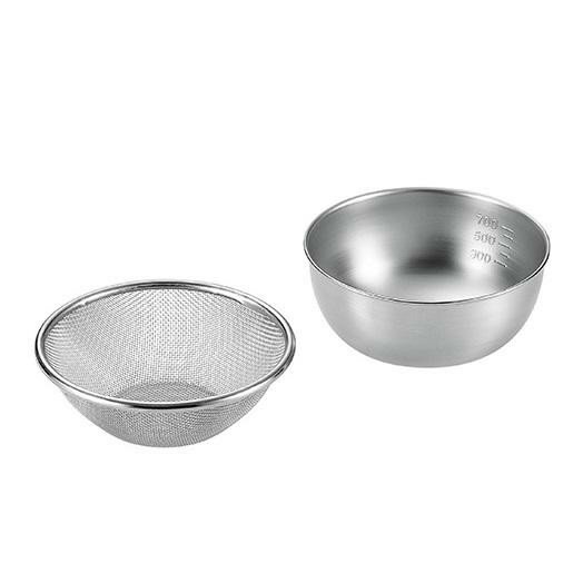 SUS・ga(サス・ガ) ストロングメッシュザル16cm＆ボウル15cm SUS-Z350【送料無料】