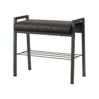 東谷 スツール ブラック PC-202BK【送料無料】