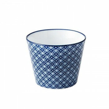 光洋陶器 花伝 古青藍 藍七宝 蕎麦猪口 C-225cc 51281195【送料無料】