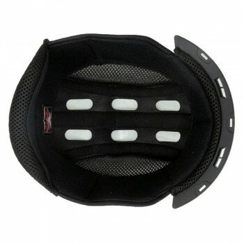 ZEUS HELMET インナーパッド (NAZ-201・202・204・205用) NAZ-2002 ブラック【送料無料】