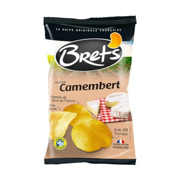 Brets(ブレッツ)　ポテトチップス　カマンベールチーズ　125g×10袋【送料無料】