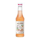 モナン ホワイトピーチ・シロップ 250ml 6個セット R4-107【送料無料】