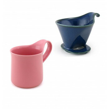 ZERO JAPAN(ゼロジャパン) ドリッパー＆カフェマグセット ドリッパートレイ付 DMZ-16 JB/ROS【送料無料】