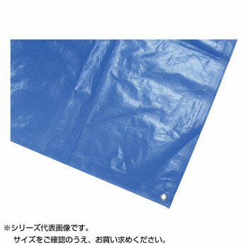 鵜沢ネット 防水カバーシート 3.6×5.4m ブルー 3000 11281【送料無料】