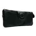 DAICO Pisoraro(ピソラロ) くるみボタン ウォレットバッグ ブラック PR232【送料無料】(4)