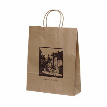 別倉庫からの発送の為、お客様都合の返品は出荷前、出荷後に変わらずキャンセル費用、往復送料が発生いたします。 北海道、沖縄、その他特殊地域については送料加算になります。詳しくは送料ページをご確認ください。「お客様都合でのキャンセルの場合、キャンセル料などの手数料が発生いたしますので予めご了承ください。」「メーカーより取り寄せ商品のため、在庫状況によっては欠品・廃盤の可能性があります。あらかじめご了承ください。」おしゃれなプリントの紙袋です。紐付きなので、ギフトなどの持ち運びに便利です。サイズ幅320×マチ110×高さ400mm個装サイズ：45×37×40cm重量個装重量：8996g素材・材質紙質:未晒クラフト(80g)紐:紙1本ヨリ(未晒)セット内容枚数:200枚生産国日本・広告文責（株式会社T3コーポレーション・072-963-7660）fk094igrjs