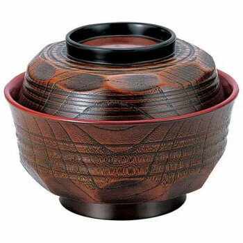 福井クラフト　田吾作丼 栃内朱天朱 70001020【送料無料】