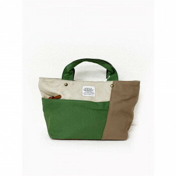 Lafiel(ラフィール) 帆布パッチワークシリーズ 手提げバッグ 91・ウスグリーン 003164300【送料無料】 Lafiel(ラフィール) 帆布パッチワークシリーズ 手提げバッグ 91・ウスグリーン 003164300【送料無料】