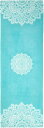 Yoga Design Lab (ヨガデザインラボ) ヨガタオル Mandala Turquoise ヨガ ピラティス トレーニング フィットネス エクササイズ...